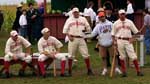Actors Prepare for a Scene at the 1887 Oshkosh Baseball Game Re-enactment