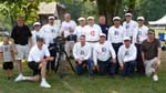 Film Crew and 1869 Baseball Re-enactors in Cincinnati